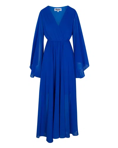 Meghan Fabulous Women's Blue Sunset Maxi Dress - Royal