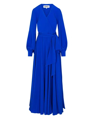 Meghan Fabulous Women's Blue Venus Maxi Dress - Royal