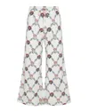 Meghan Fabulous Women's Blue / White / Pink Bertha Goddess Pants In Blue/white/pink