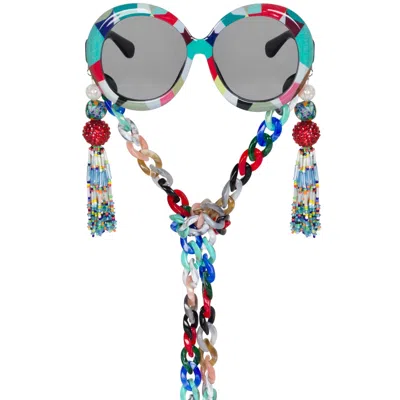 Meghan Fabulous Women's Fiesta Fabulosa Funglasses In Metallic