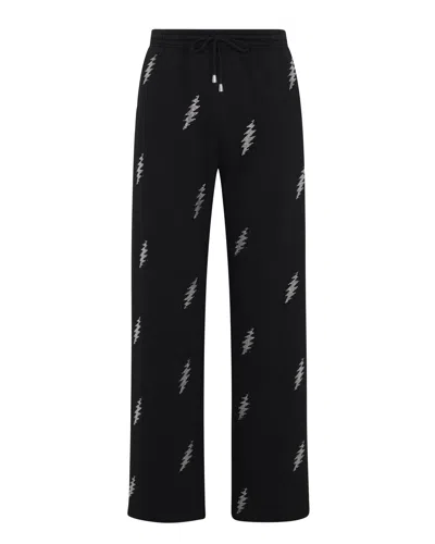 Meghan Fabulous Women's The Orignal Grateful Dead Thirteen Pt. Bolt Lounge Pant - Black