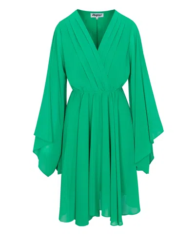 Meghan Fabulous Women's Green Sunset Dress - Emerald