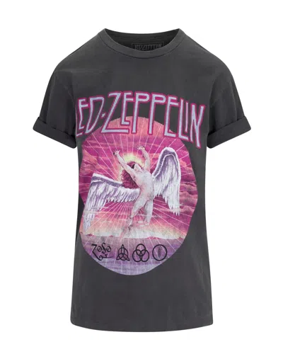Meghan Fabulous Women's Grey Led Zeppelin Icarus T-shirt