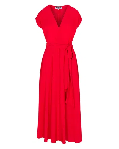 Meghan Fabulous Women's Jasmine Maxi Dress - Cherry Red