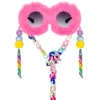 Meghan Fabulous Women's Pink Fluffer & Fabulous Sunglasses - Neon Multi In Pink