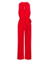 Meghan Fabulous Women's Red Disco Jumpsuit - Cherry In Red