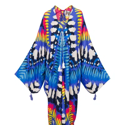 Meghan Fabulous Women's Sun Goddess Kimono In Blue