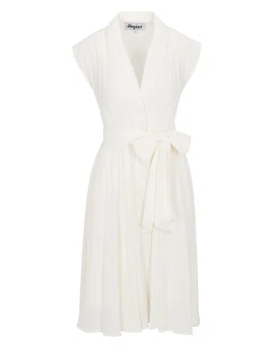 Meghan Fabulous Women's White Honeysuckle Midi Dress - Ivory