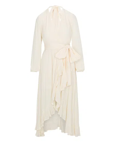 Meghan Fabulous Women's White Meadow Maxi Dress - Ivory
