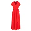 Meghan Fabulous Women's Yellow / Orange Jasmine Maxi Dress - Flame In Yellow/orange