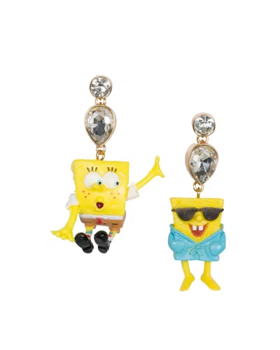 Meghan Fabulous Women's Yellow / Orange Spongebob Earrings