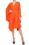Meghan La Jasmine Maxi Dress In Orange