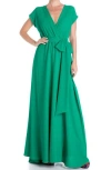 Meghan La Jasmine Maxi Dress In Emerald