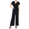 Meghan La Wonderland Wide Leg Jumpsuit In Black