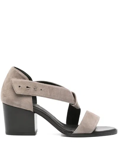Megumi Ochi Crossover Block-heel Sandals