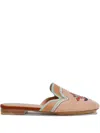Meher Kakalia Beaded Turtle Mules