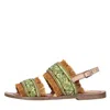 Meher Kakalia Flat Shoes Multicolour In Multi