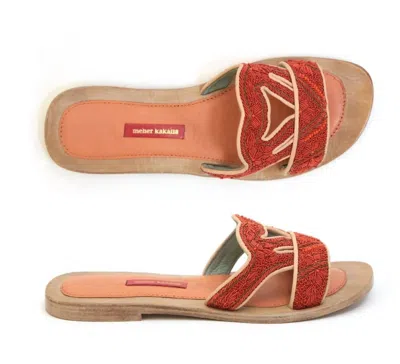 Meher Kakalia Queen Gobi Slide In Orange