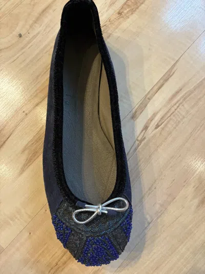 Meher Kakalia Women Bizi Ballet Shoes In Navy