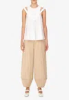 Mehtap Elaidi Luwi Sleeveless Top In White
