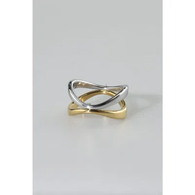 Meideya Mixed Harmony Ring In White