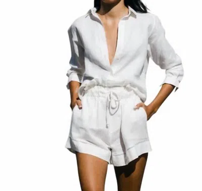 Meiling Ellis Shorts In White