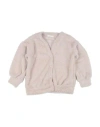 Meilisa Bai Toddler Girl Cardigan Beige Size 7 Polyester, Polyamide