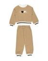 Meilisa Bai Toddler Girl Co-ord Camel Size 6 Cotton In Brown