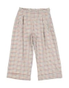 Meilisa Bai Toddler Girl Pants Beige Size 7 Cotton, Polyester In Neutral