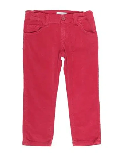 Meilisa Bai Babies'  Toddler Girl Pants Garnet Size 7 Cotton, Elastane In Red