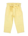 Meilisa Bai Babies'  Toddler Girl Pants Yellow Size 3 Cotton, Elastane