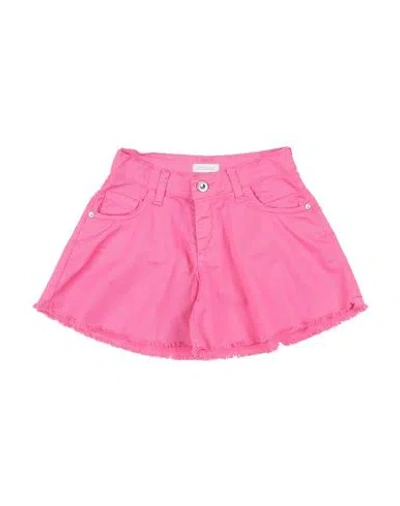 Meilisa Bai Babies'  Toddler Girl Shorts & Bermuda Shorts Fuchsia Size 6 Cotton, Elastane In Pink