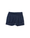 Meilisa Bai Toddler Girl Shorts & Bermuda Shorts Midnight Blue Size 3 Polyester, Cotton, Elastane In Blue