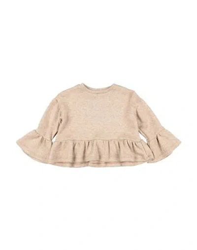 Meilisa Bai Babies'  Toddler Girl Sweater Beige Size 5 Viscose, Polyethylene, Polyamide