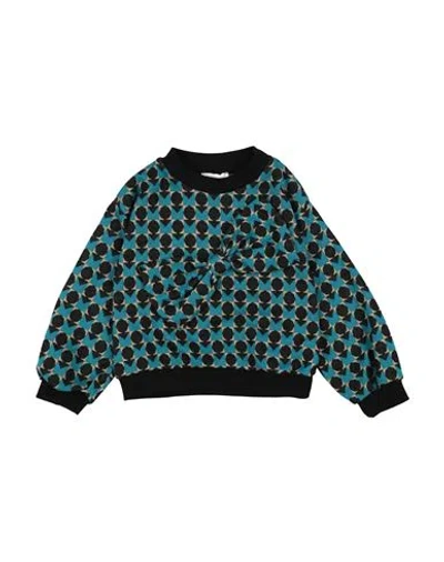 Meilisa Bai Babies'  Toddler Girl Sweater Deep Teal Size 7 Polyester, Viscose, Elastane