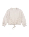 Meilisa Bai Toddler Girl Sweater Off White Size 7 Viscose, Polyamide, Polyester In Neutral