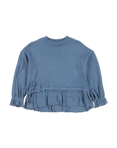 Meilisa Bai Babies'  Toddler Girl Sweater Pastel Blue Size 6 Viscose, Polyester, Polyamide, Elastane