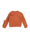 Meilisa Bai Toddler Girl Sweater Rust Size 6 Polyester, Viscose, Elastane In Brown