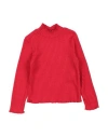 Meilisa Bai Toddler Girl Turtleneck Red Size 6 Viscose, Polyester, Polyamide
