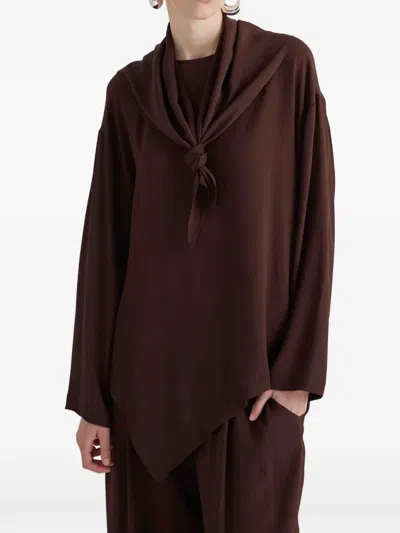 MEIMEIJ ASYMMETRIC BLOUSE