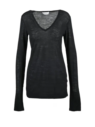 Meimeij Brushed T-shirt - Black