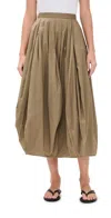Meimeij Bubble Skirt Eucalyptus In Eucalyptus