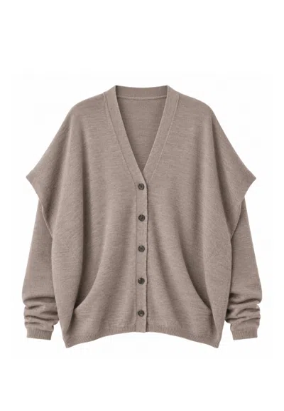 Meimeij Cardigan  In Gray