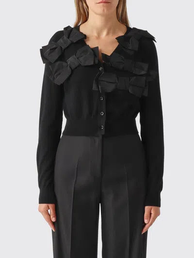 Meimeij Cardigan Woman In Black