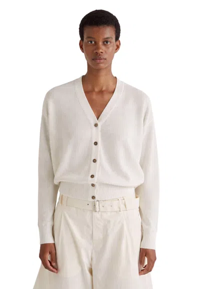 Meimeij Cardigan Woman  In White