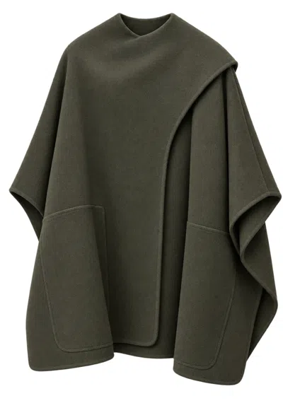 Meimeij Coat  A Mantella In Green