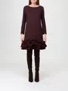 Meimeij Dress  Woman Color Burgundy In Burgundy