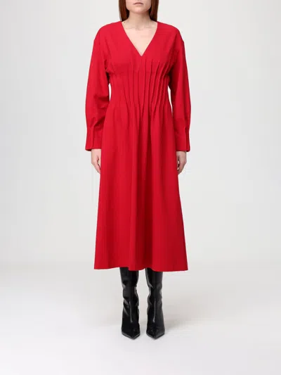Meimeij Dress  Woman Color Coral In Red