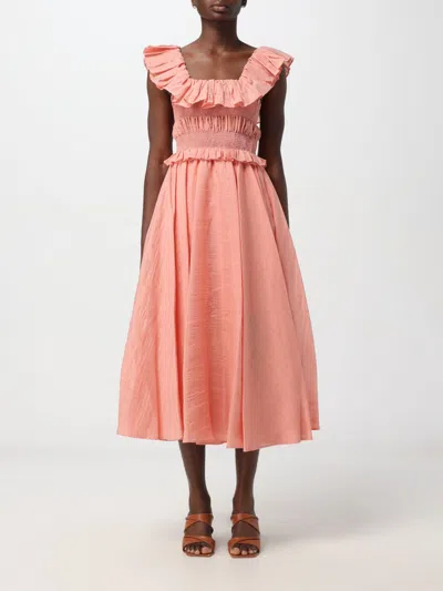 Meimeij Dress  Woman Color Peach