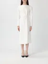 Meimeij Dress  Woman Color White In Brown